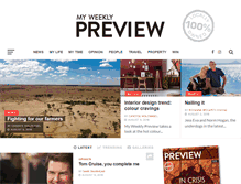 Tablet Screenshot of myweeklypreview.com.au